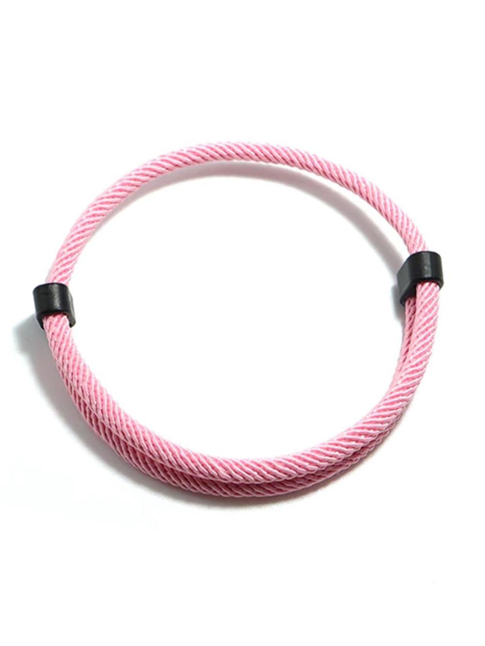 Pink Rope-Style Adjustable Women's Bracelet